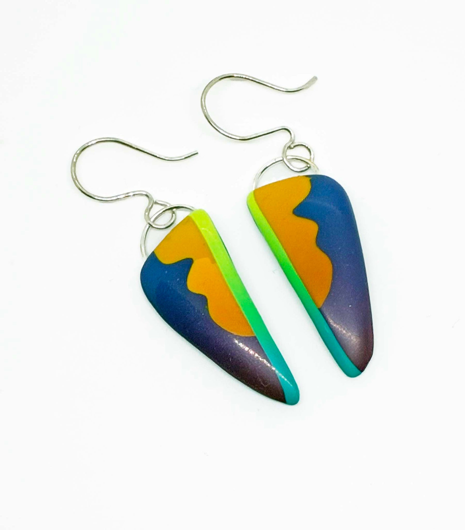 Flame & Midnight Earrings
