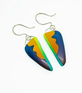 Flame & Midnight Earrings