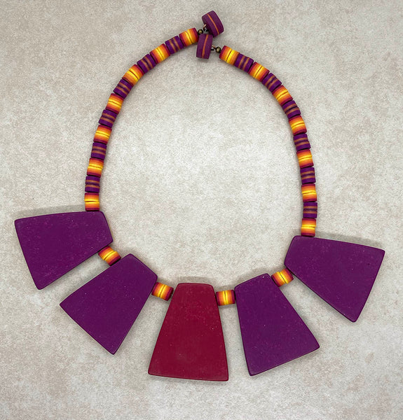 Intricate Statement Necklace in Southwest Colors