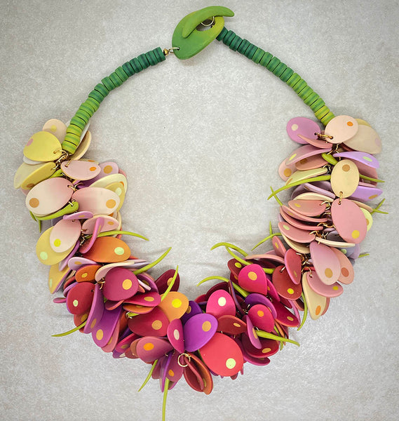 Brightly Petalled Statement Necklace